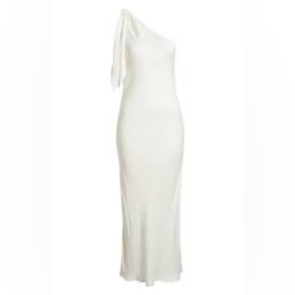 Sophie Rue One-Shoulder White Dress